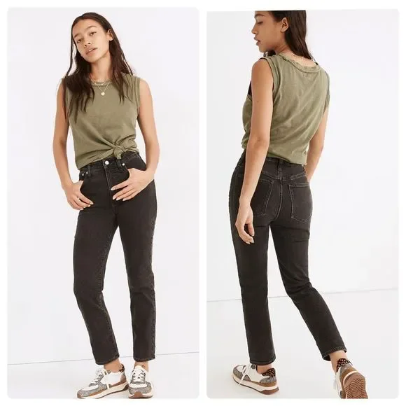 Madewell perfect vintage jeans sz 30 gray (s4) - Picture 1 of 8